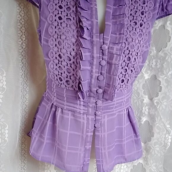 XOXO WOMEN'S BLOUSE SIZE S - Picture 3 of 9